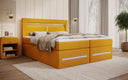 Minera Box Spring Bed with LED, USB, and Storage