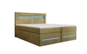 Minera Box Spring Bed with LED, USB, and Storage