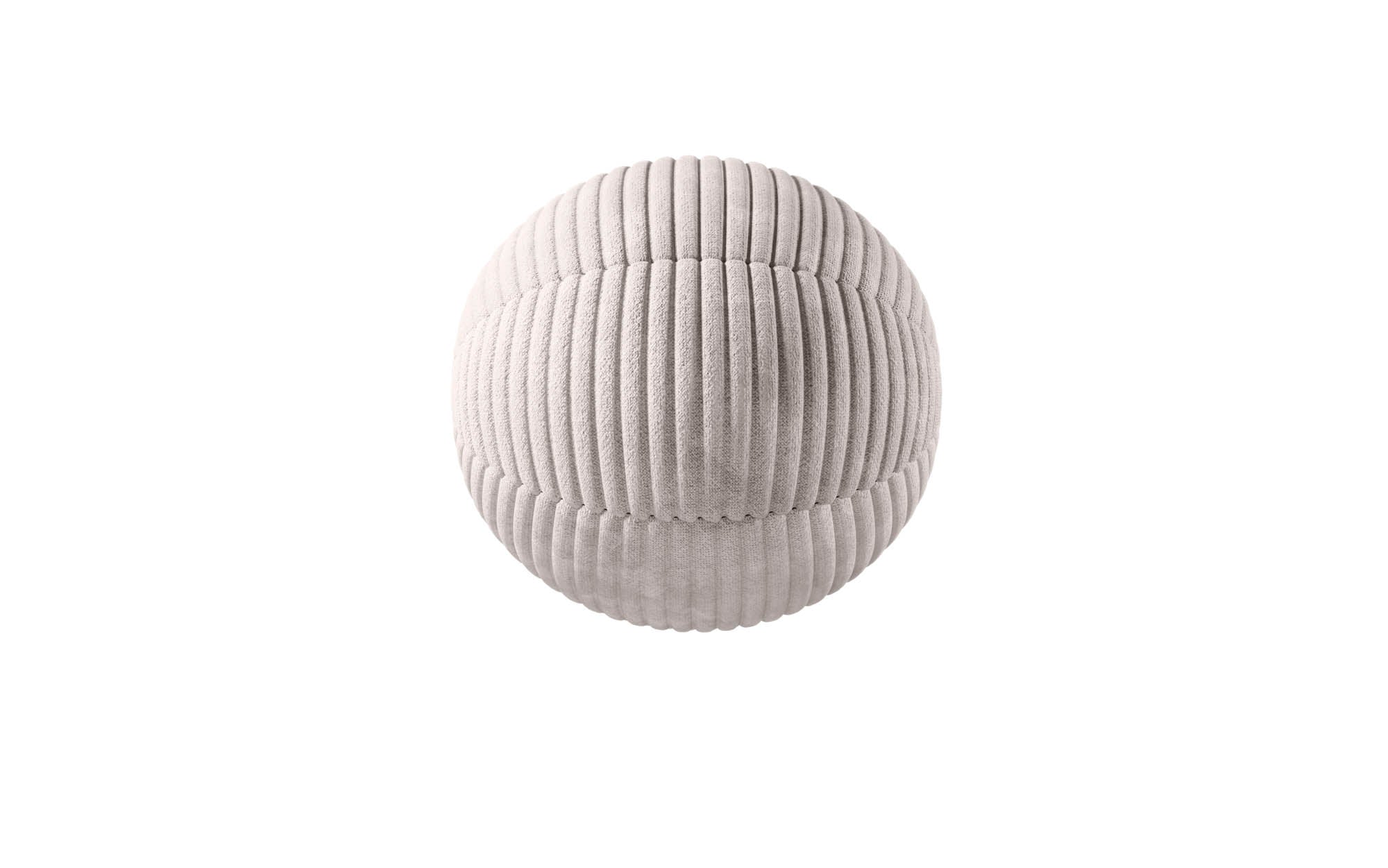 Rundes Zierkissen Sphere ⌀35 cm aus Cord