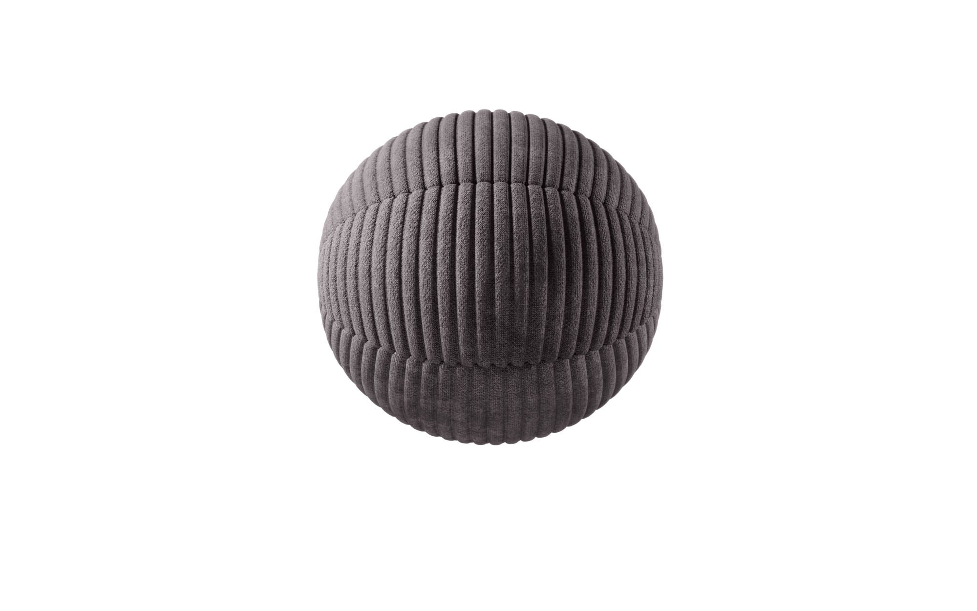 Rundes Zierkissen Sphere ⌀35 cm aus Cord