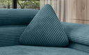 Triangular Nook Decorative Pillow in Corduroy