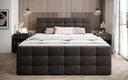Boxspringbett Luxor Stoff mit Stauraum