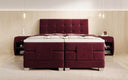 Amara Velvet Electrically Adjustable Box Spring Bed