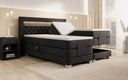 Velora Velvet Electrically Adjustable Box Spring Bed with LED