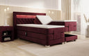 Velora Velvet Electrically Adjustable Box Spring Bed with LED