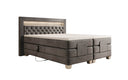 Velora Velvet Electrically Adjustable Box Spring Bed with LED