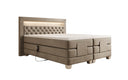 Velora Velvet Electrically Adjustable Box Spring Bed with LED