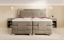 Noctis Velvet Electrically Adjustable Box Spring Bed with LED