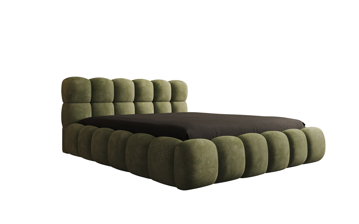 Designer Upholstered Bed Boston Cord with Storage