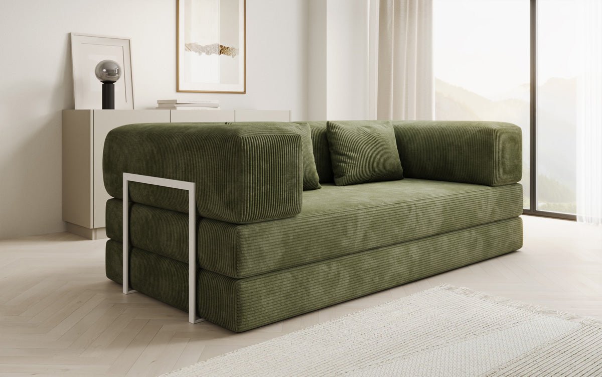 Designer Sofa Lazy 3 Sitzer in Cord