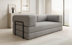Designer Sofa Lazy 3-Seater in Bouclé