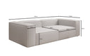 Designer Sofa Lesley 3-Seater in Bouclé