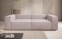 Designer Sofa Lesley 3 Sitzer in Strukturstoff