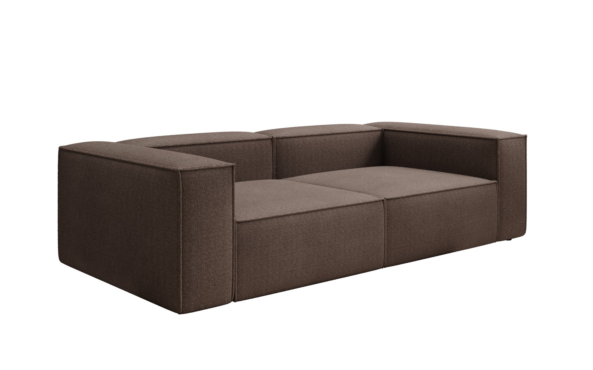 Designer Sofa Lesley 3-Seater in Bouclé