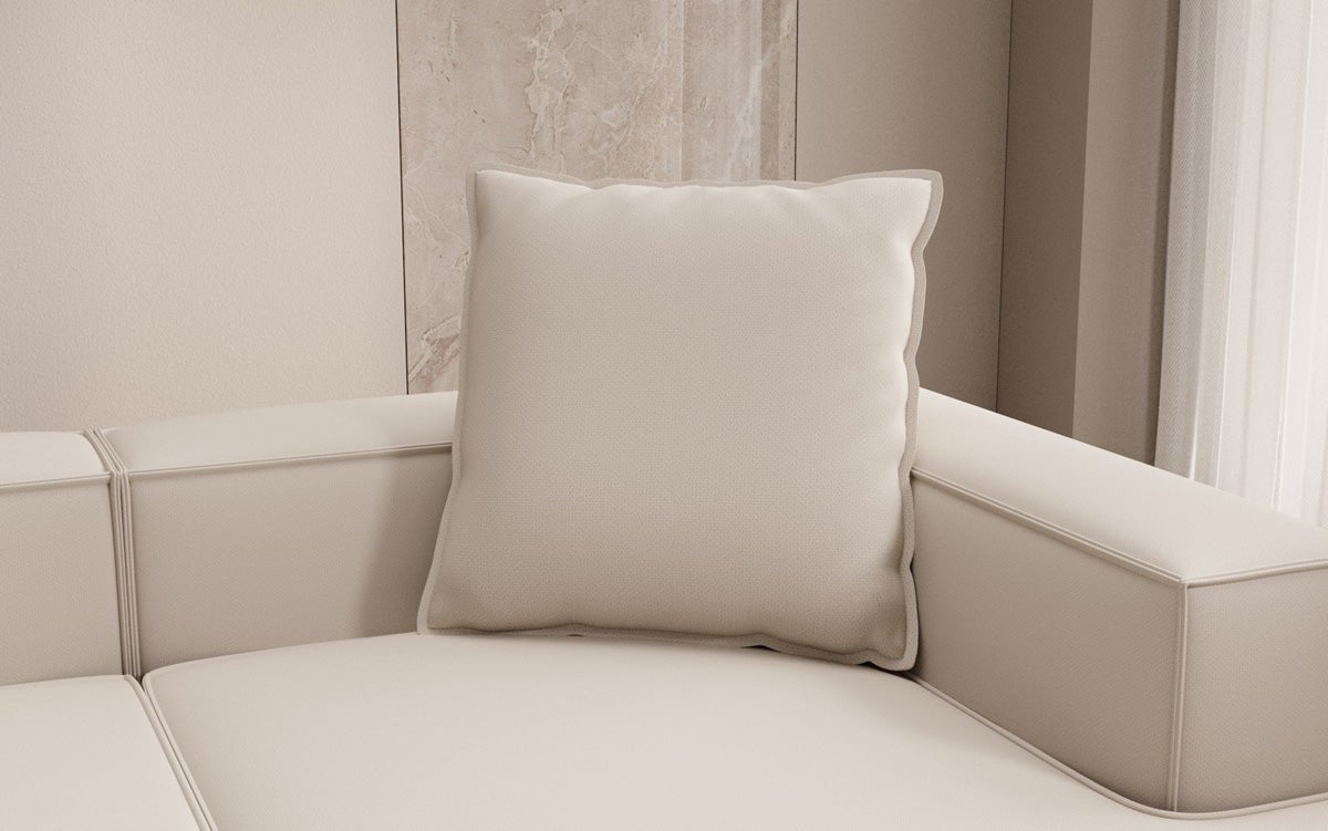 Decorative pillow Lesley 60x60 in fabric