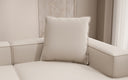 Decorative pillow Lesley 60x60 in fabric