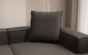 Decorative pillow Lesley 60x60 in fabric