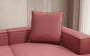 Decorative pillow Lesley 60x60 in fabric