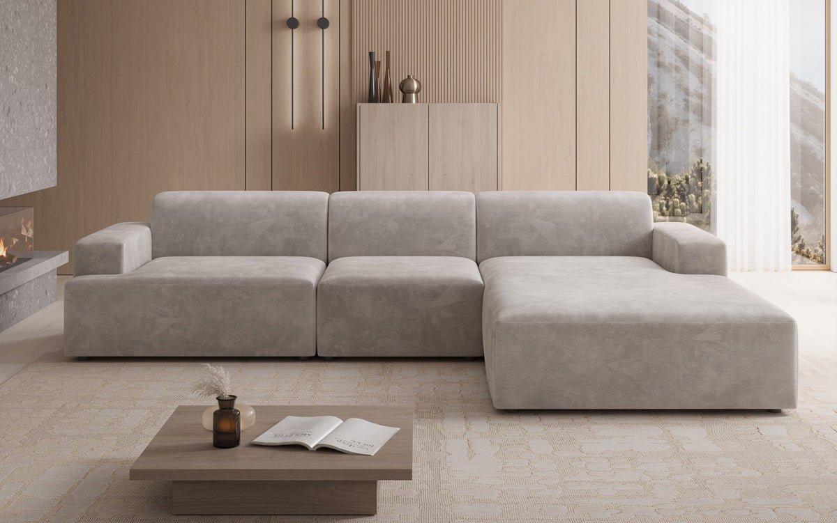 Designer Sofa Monza L Maxi in Velvet
