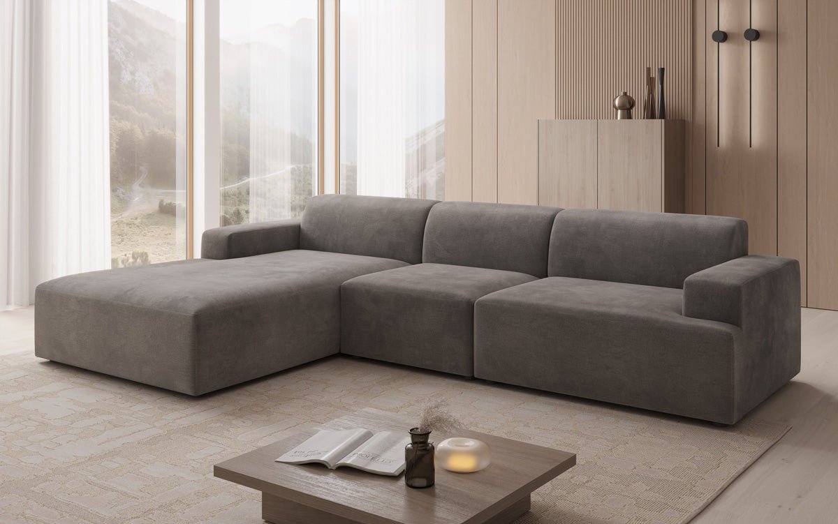 Designer Sofa Monza L Maxi in Velvet