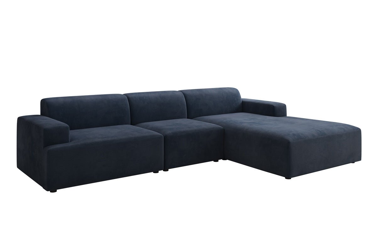 Designer Sofa Monza L Maxi in Velvet