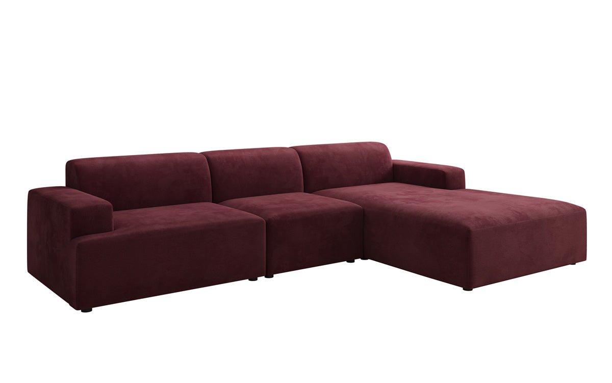 Designer Sofa Monza L Maxi in Velvet