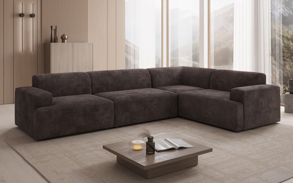 Designer Sofa Monza Living Landscape L in Corduroy