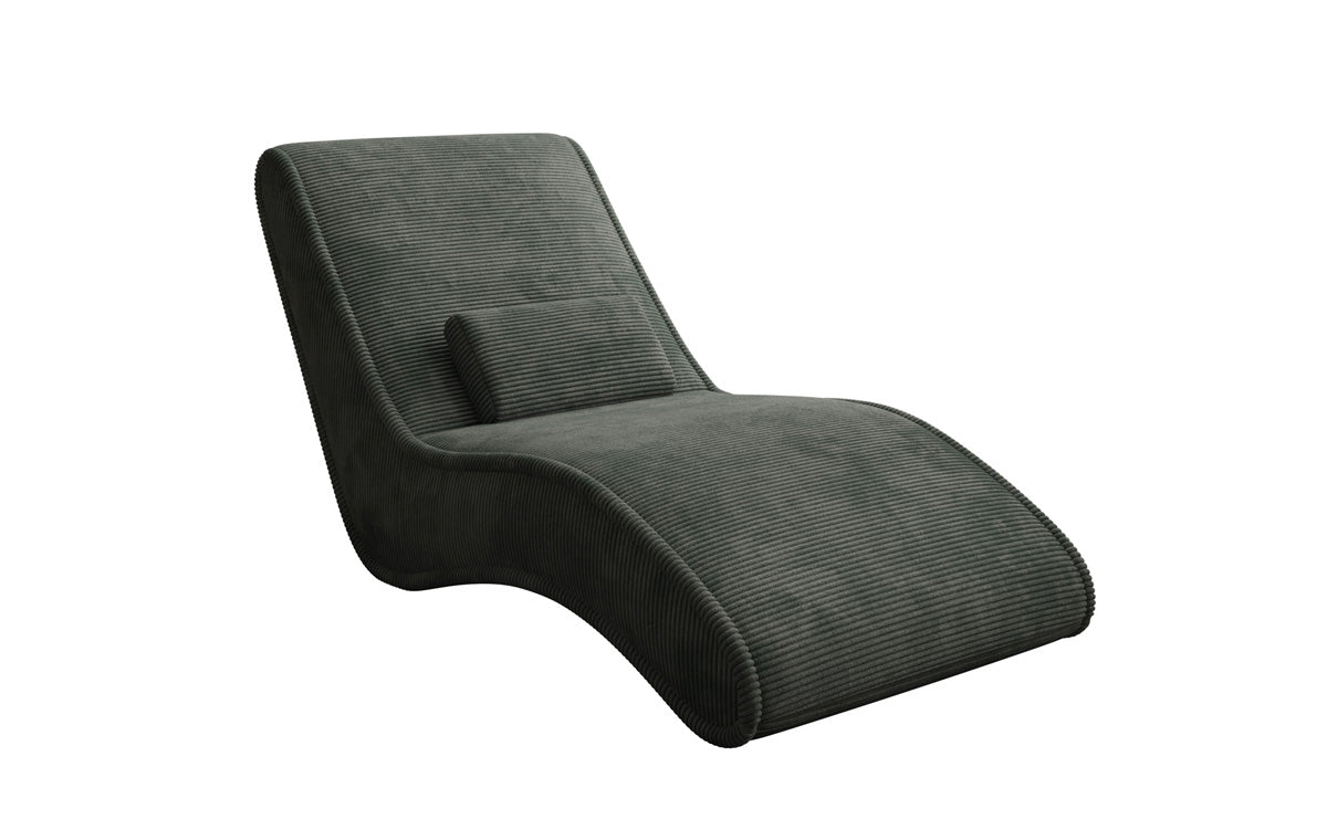 Designer Relax Lounger Lunaris 80 in Corduroy