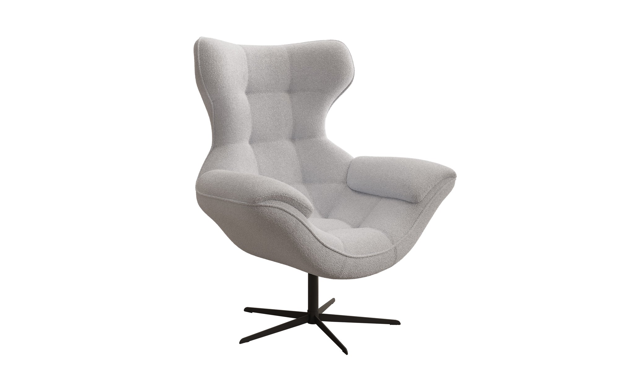 Designer sofa armchair Aurelio in bouclé