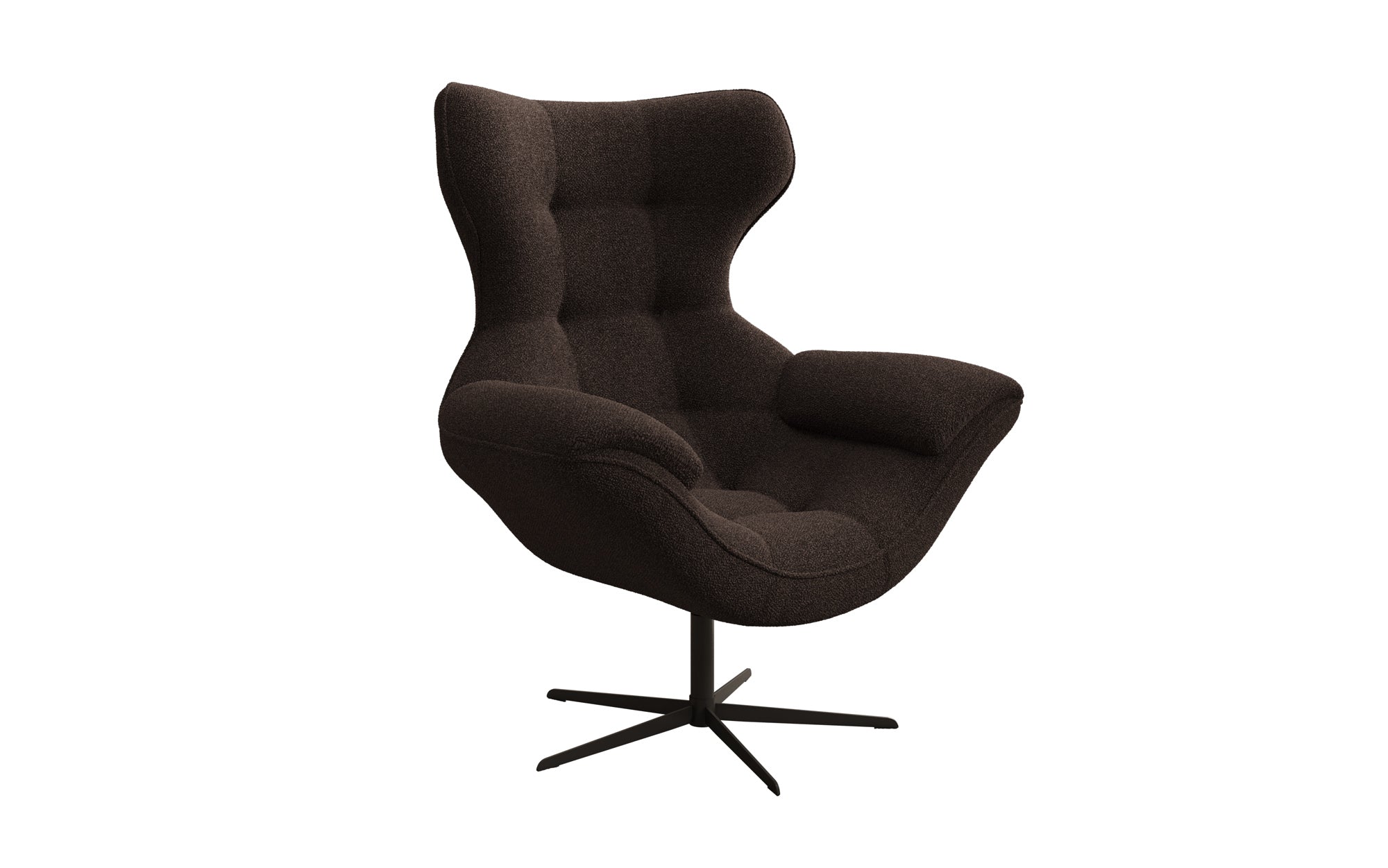 Designer sofa armchair Aurelio in bouclé