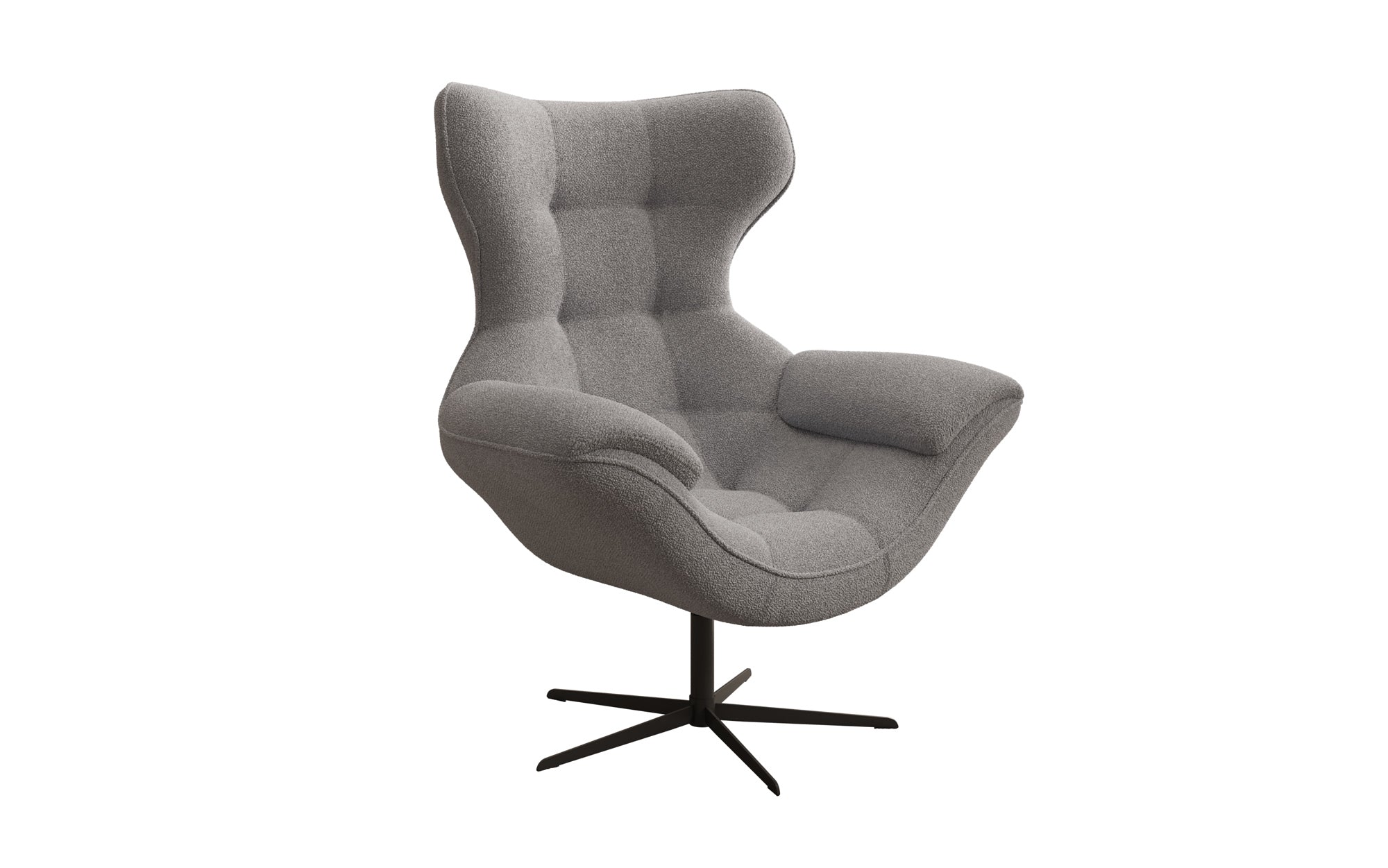 Designer sofa armchair Aurelio in bouclé