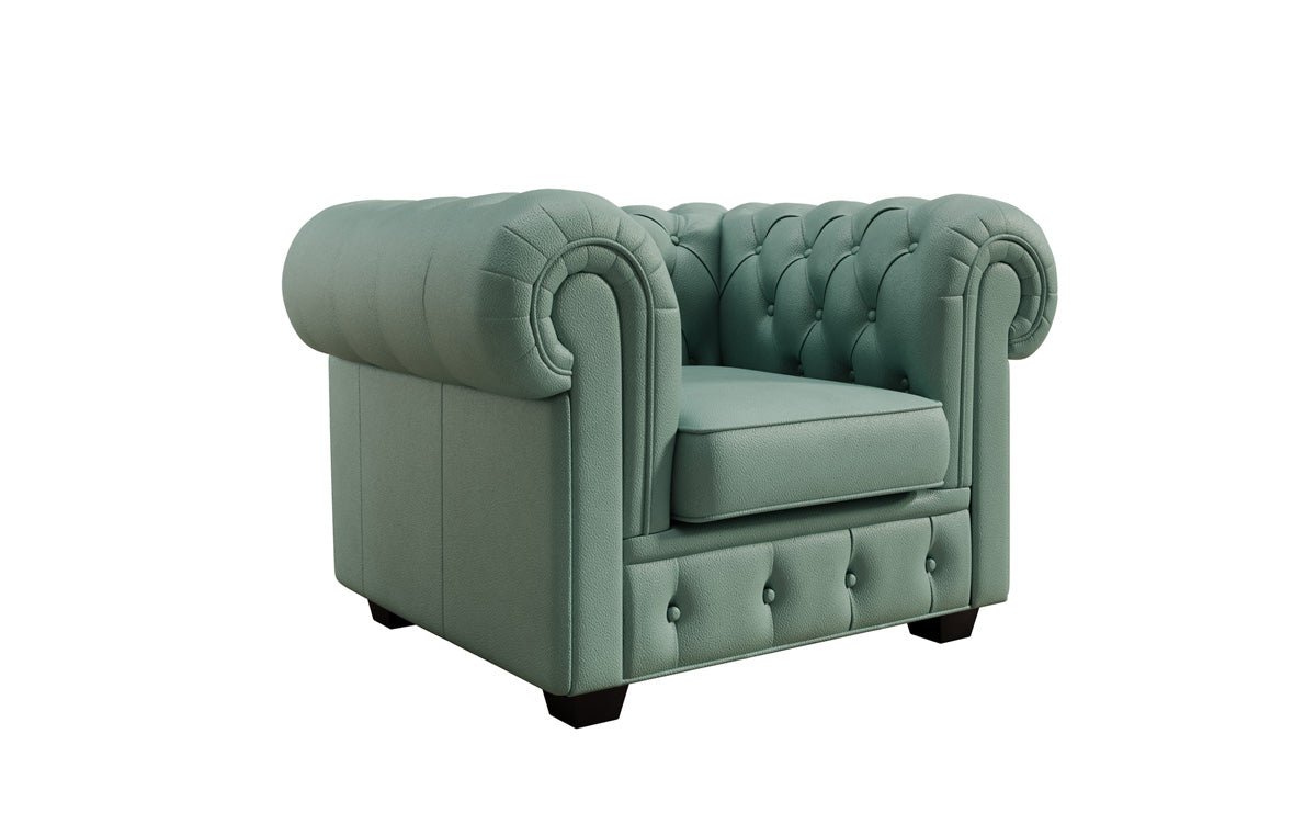 Chesterfield armchair Royal in genuine leather