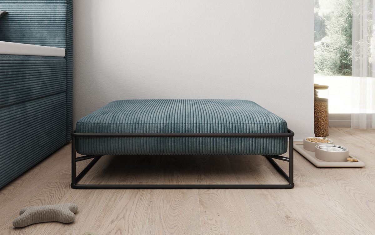 Dog bed Lumo 80 × 60 cm in Corduroy