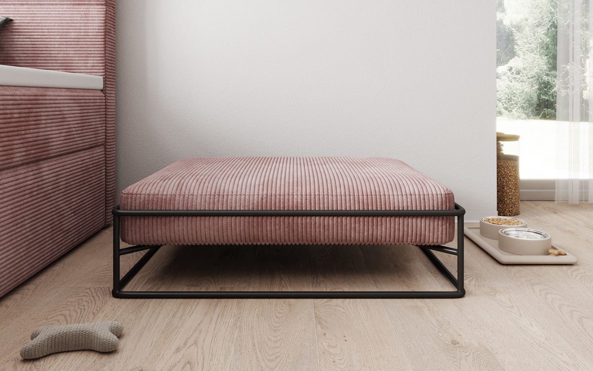 Dog bed Lumo 80 × 60 cm in Corduroy