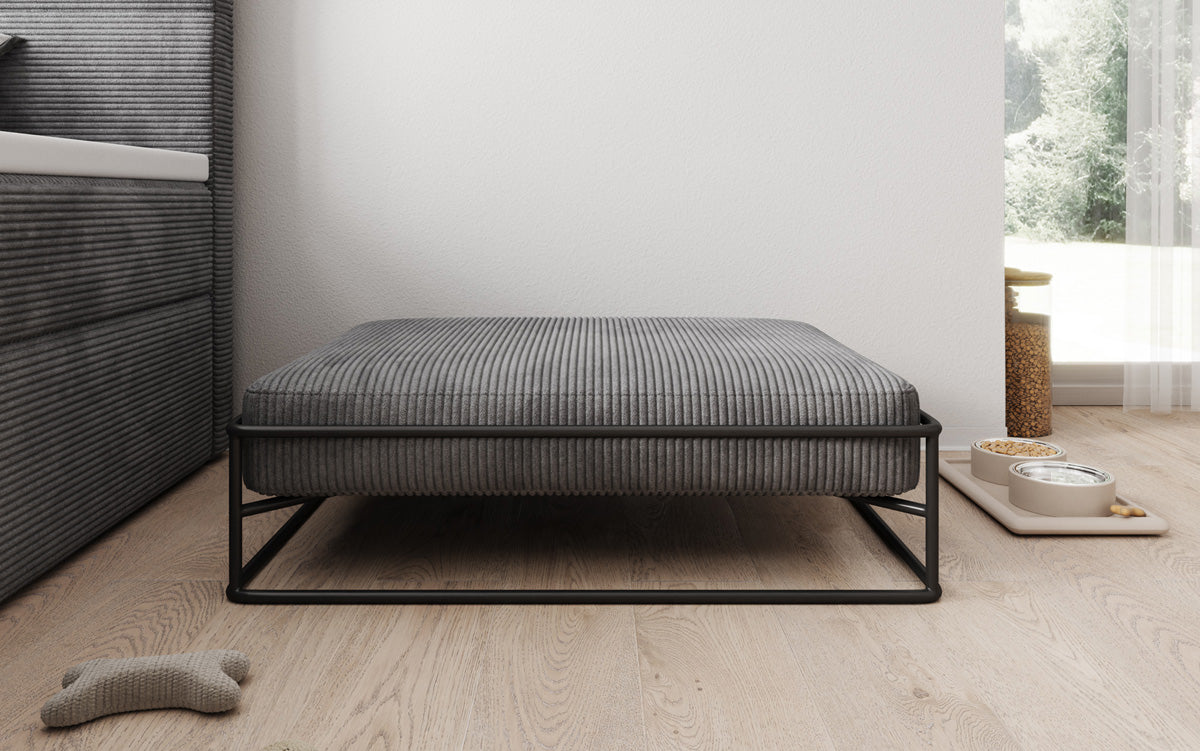 Dog bed Lumo 80 × 60 cm in Corduroy