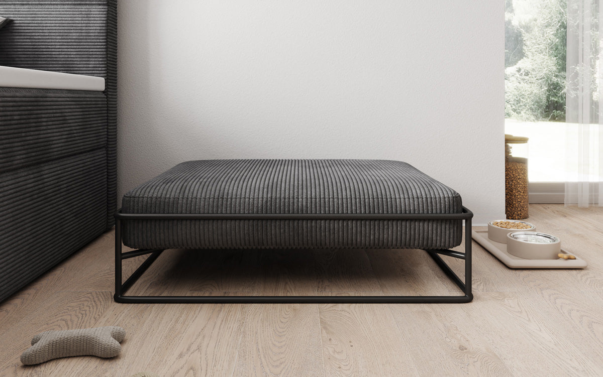 Dog bed Lumo 80 × 60 cm in Corduroy