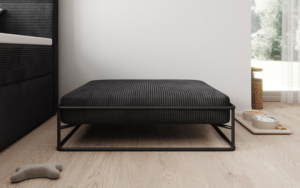Dog bed Lumo 80 × 60 cm in Corduroy