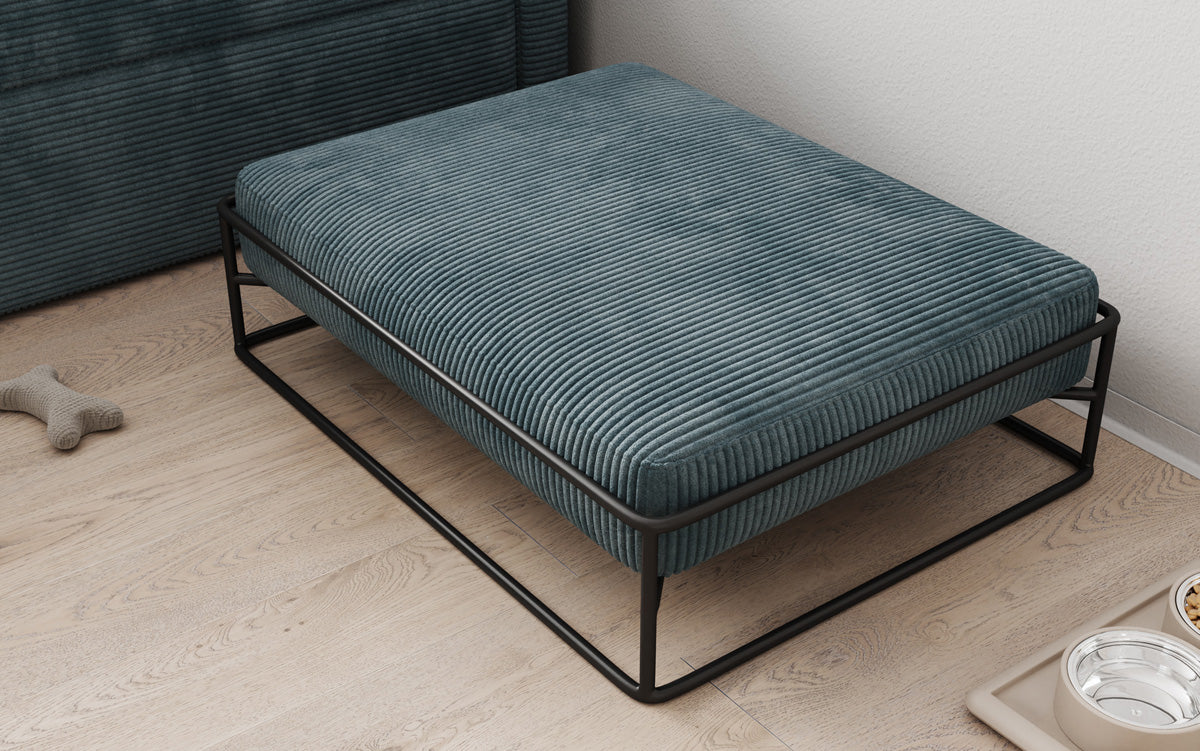Dog bed Lumo 80 × 60 cm in Corduroy