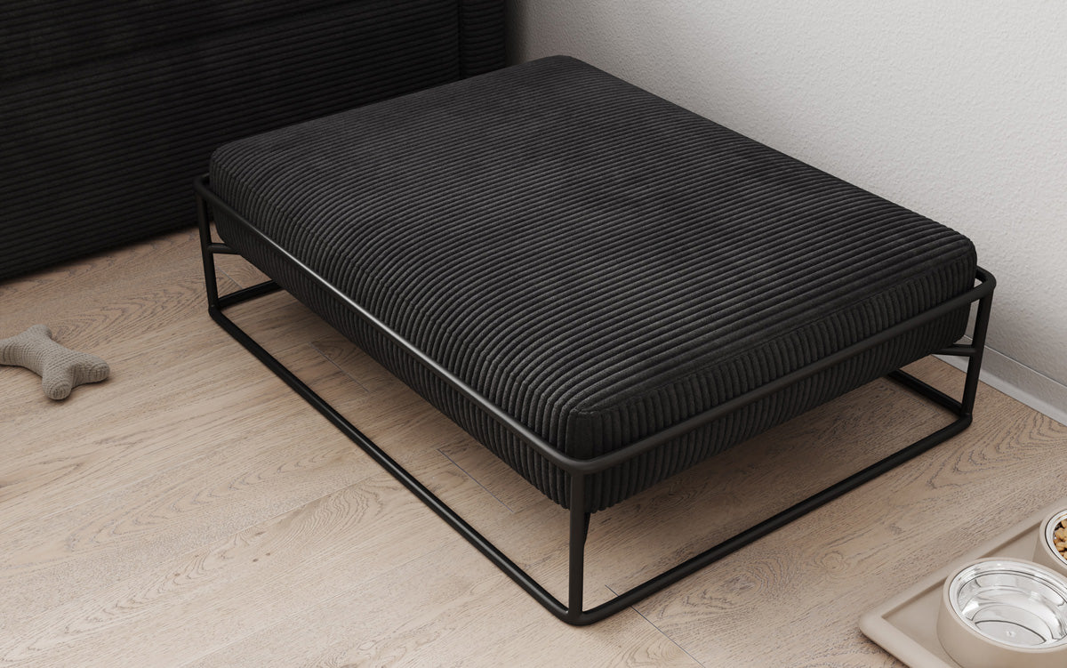 Dog bed Lumo 80 × 60 cm in Corduroy