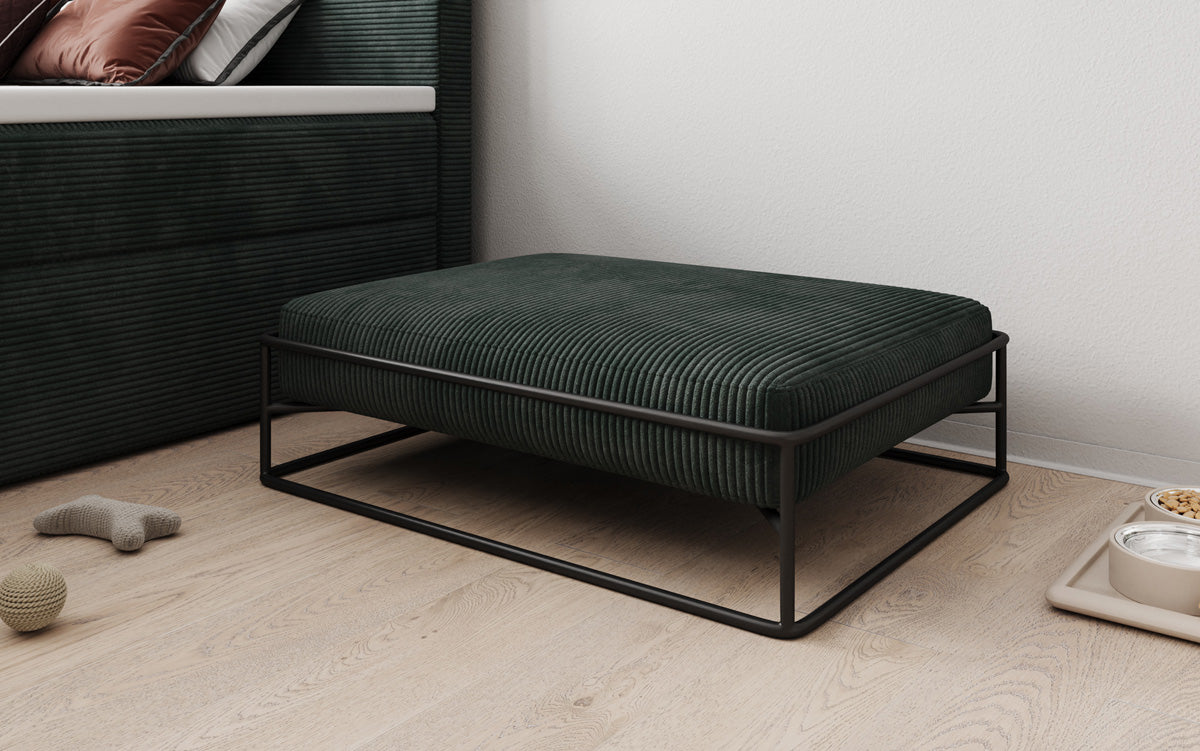 Dog bed Lumo 80 × 60 cm in Corduroy