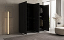 Moduro Elen – Zweimoduliger Kleiderschrank mit strukturierter Front