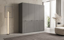 Moduro Elen – Zweimoduliger Kleiderschrank mit strukturierter Front