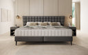 Familien Boxspringbett Bellanova in 220/240x200 in Bouclé