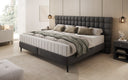 Familien Boxspringbett Bellanova in 220/240x200 in Bouclé