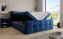 Boxspringbett Cozy Samt mit Stauraum