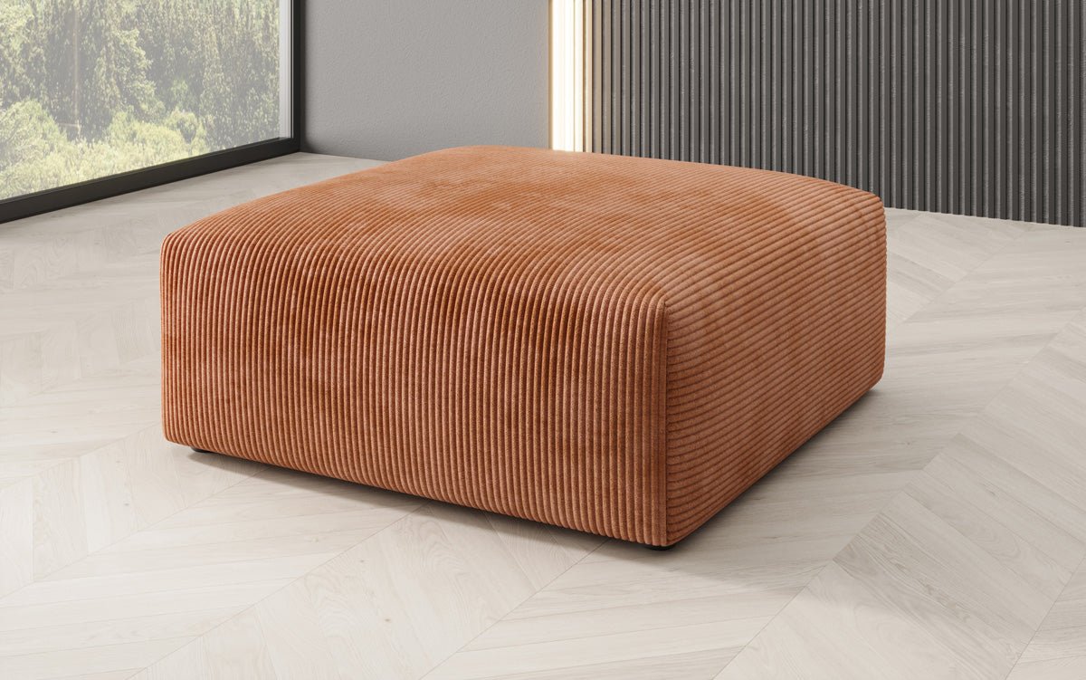 80 cm Snug corduroy side stool
