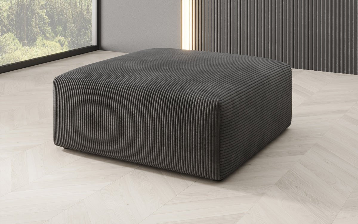 80 cm Snug corduroy side stool