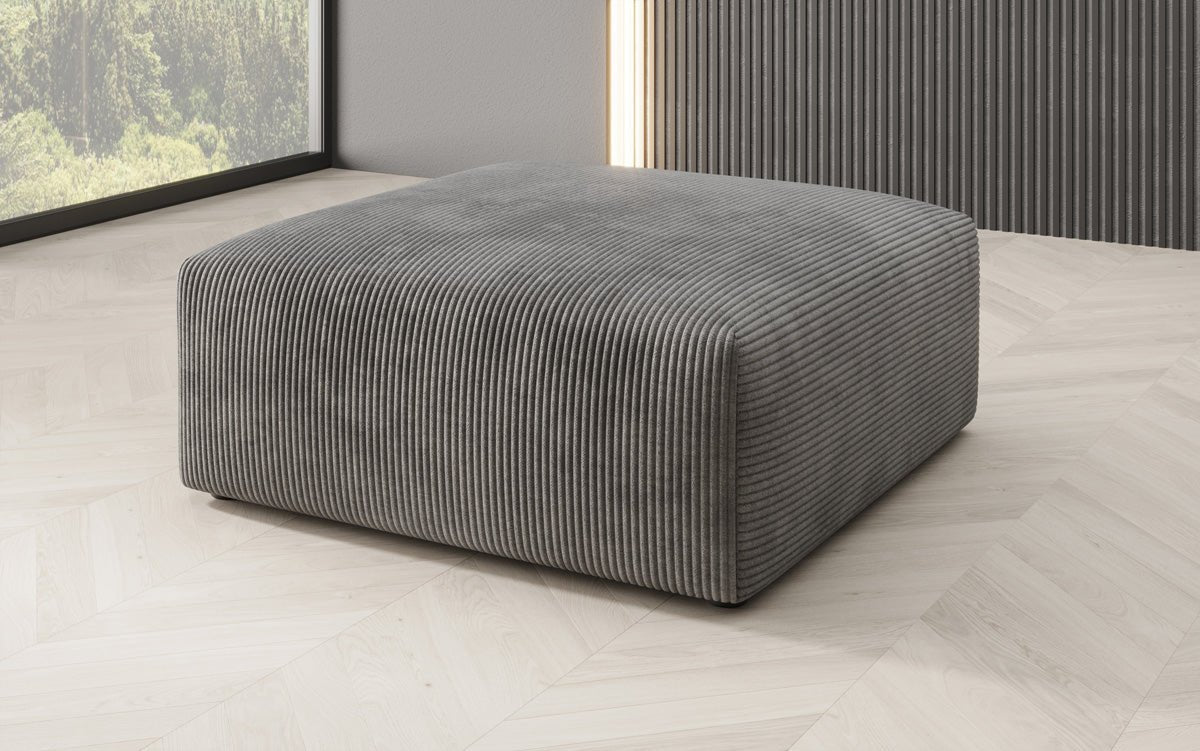 80 cm Snug corduroy side stool