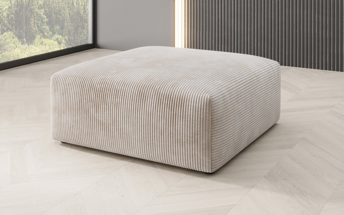 80 cm Snug corduroy side stool