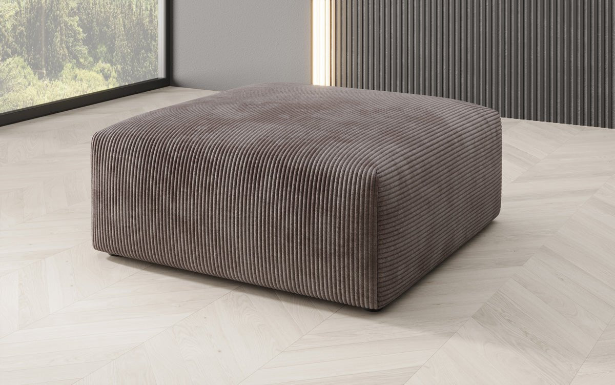 80 cm Snug corduroy side stool